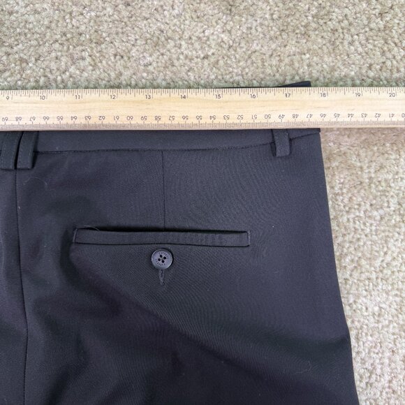 Express Editor Women’s Size 10 Black Straight Leg Ankle Pants 35X25 E785 - Picture 9 of 13